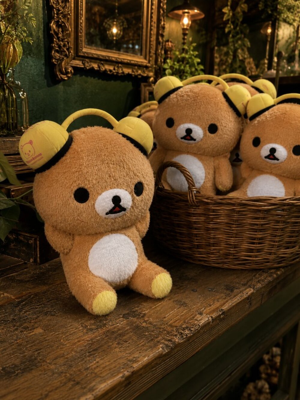 Rilakkuma Headphone Plush XL